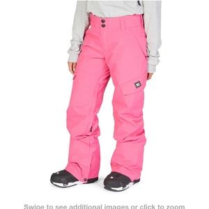 DC Hot pink snow pants